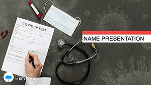 Virus Test Keynote Template - Medical Presentation