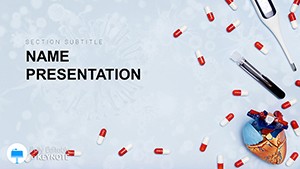Virus Medication, Antiviral drug Keynote template