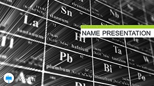 Chemical Elements Keynote Template - Design Presentation