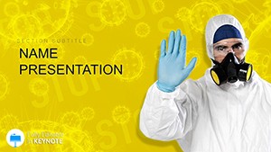 Stop Viruses Keynote themes - template