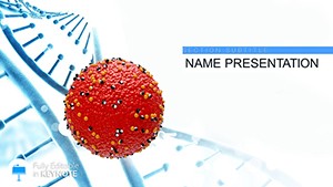 Viruses Change DNA Keynote Template for Scientific Presentations