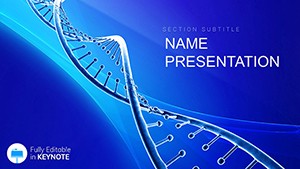 Human Genome Project Keynote template
