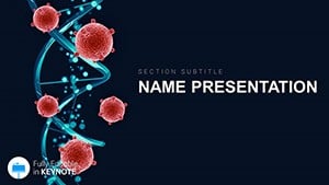 DNA Test Keynote template - Themes