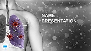 Pneumonia Lungs Keynote template - Themes