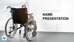 Medical: Wheelchairs Keynote template