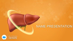 Healthy Liver Keynote Template - Download Presentation Designs