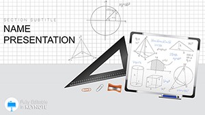 High School Geometry Keynote template