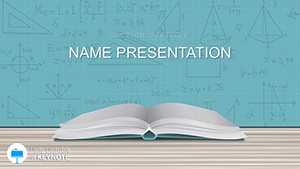 Mathematics Books Download Keynote template