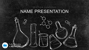 Chemical Background Keynote template