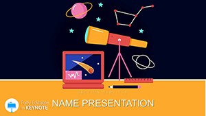 Cosmology and Astronomy Keynote Template for Presentations