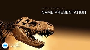 Dinosaurs Keynote template - Themes