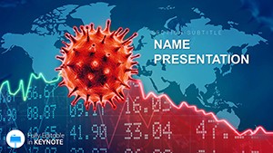 Keynote Template for Addressing the Economic Impact of Viruses | Download Now