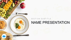 Delicious and Healthy Breakfast Keynote template