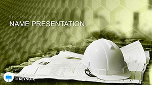 Construction Jobs Keynote Template - Design Presentation