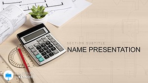 Architect must evaluate energy efficiency Keynote template