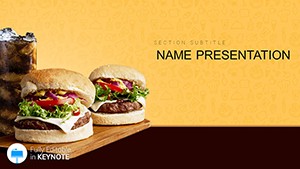 Hamburger Keynote templates