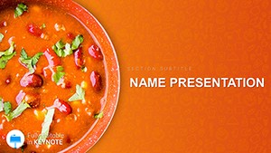 Cookbook Recipes Keynote template - Themes