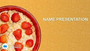 Porridge Recipe Keynote Themes -Template