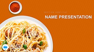 Italian Cuisine Keynote Template - Design Presentation