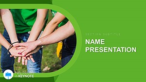Commonwealth of Nations Keynote Template for Professional Presentations