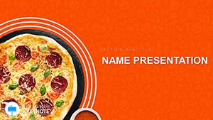 Pizza Recipes Images Keynote template