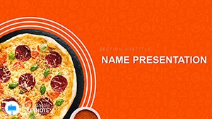 Delicious Pizza Recipes Keynote Presentation Template