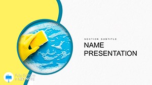 Cleaning Services Keynote Template for Presentation