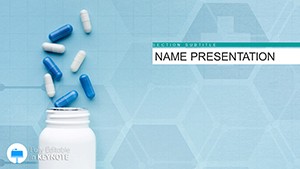 Pills Supplements And Medicines  Disease Keynote template