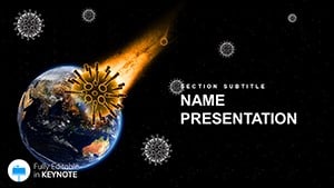 Viruses and pandemics on Earth Keynote template