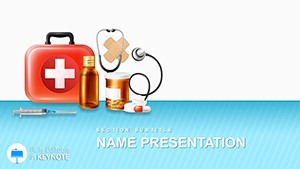 Medicine Cabinets Keynote template and themes