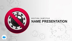 Fighting Infection Background Keynote Presentation Template