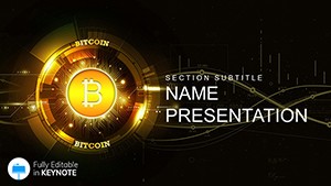 Bitcoin Explained for Dummies Keynote templates