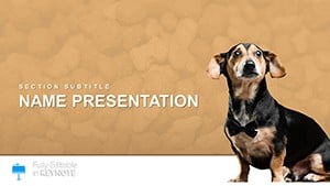 Pet Dog Keynote template