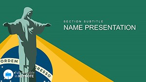 Beautiful Destinations Brazil Keynote Template