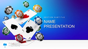Casino Games Keynote templates and themes