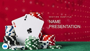 Poker Rules Keynote Template - Casino-Style Slides