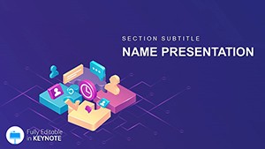 Marketing: concepts, types and objectives of marketing Keynote Template