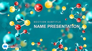 Chemistry Molecular Structure Keynote Templates