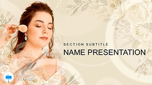Perfect Makeup Wedding Keynote Template - Download Presentation