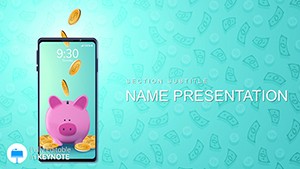 Cashback Service Keynote template and themes