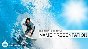 Surfing Big Waves Keynote template