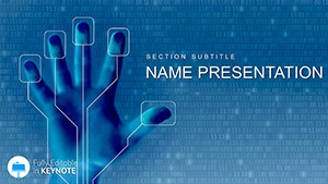 IT: Biometric Scanner Keynote template
