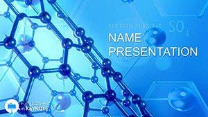 Modern Chemistry Keynote Template: Fuse Innovation with Insight