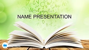 Kindle ebook Keynote presentation template