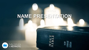 Holy Bible Online Keynote themes and template