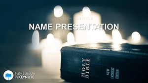 Holy Bible Online Keynote Template - Professional Presentation Themes