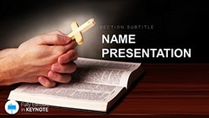 Prayer Ministry Keynote themes and template