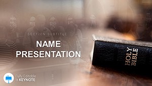 Church, Prayer Ministry, Liturgy Keynote template