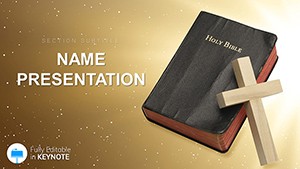 Church, Holy Bible, Religion Keynote Template Presentation