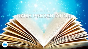 Read books Keynote presentation template